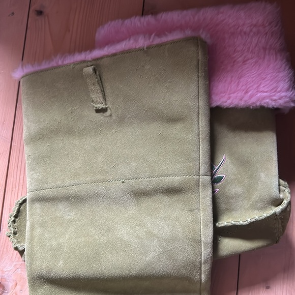 Naughty Monkey Boots/Pink & Green/Size 9.5/ New-No tags - Picture 7 of 11